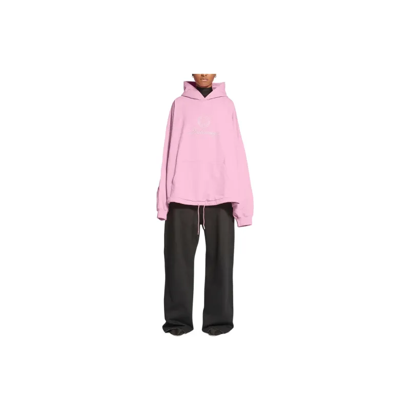 Balenciaga FW22 Sweatshirt Unisex Pink-2