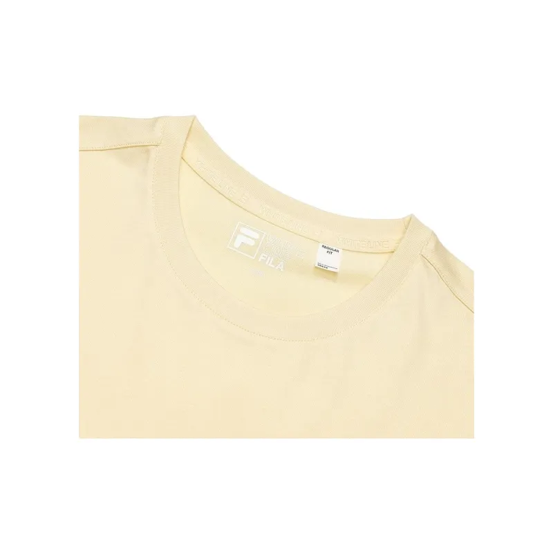 FILA T Shirts Men Yellow-3