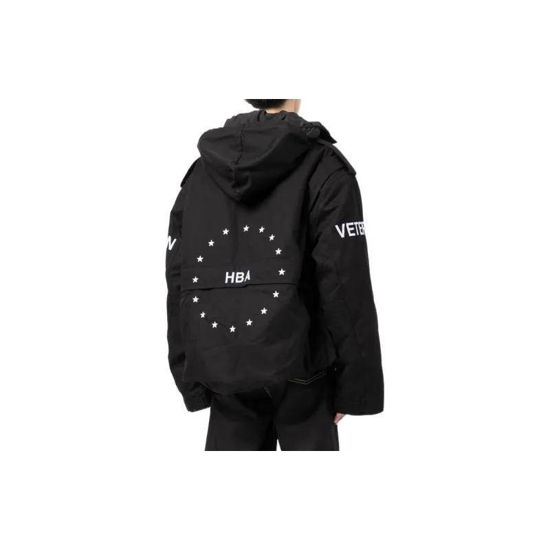 Hood By Air Jackets Unisex Black-2