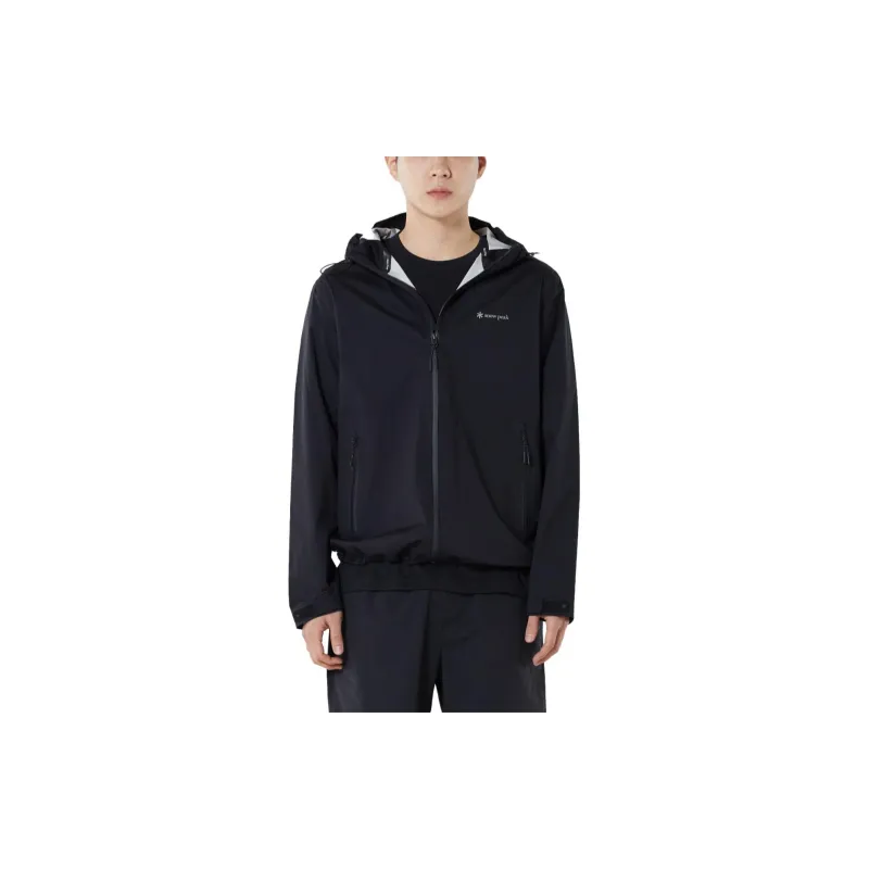 Snow Peak Windbreaker Jackets Men Black-2