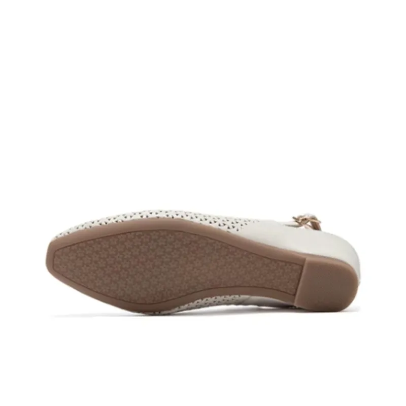 DG Women's Casual Shoes Women's Ecru/Blue-3