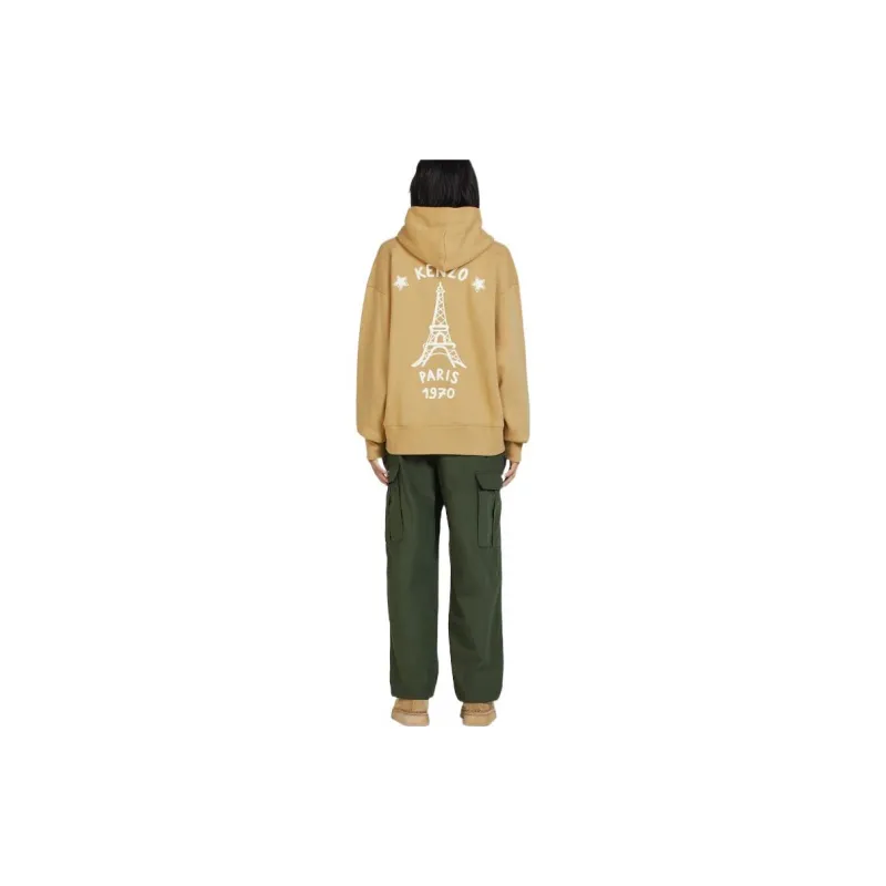 KENZO X Nigo Holiday Season Sweatshirts Men Yellow-3