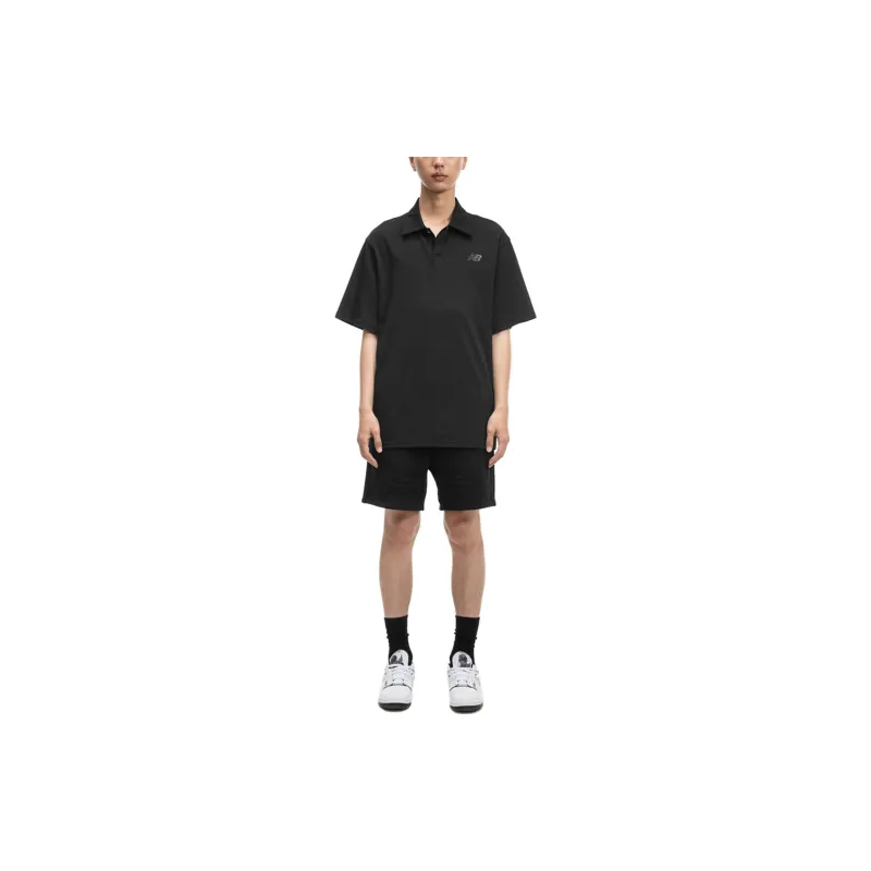 New Balance x Nice Rice New Balance X Nice RiceNew Balance X Nice Rice Collaboration SS23 Polo Shirt Men's Black-1