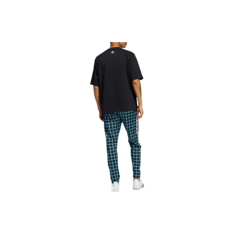 Adidas Originals Racing Pants Knitted Sweatpants Unisex Black-2