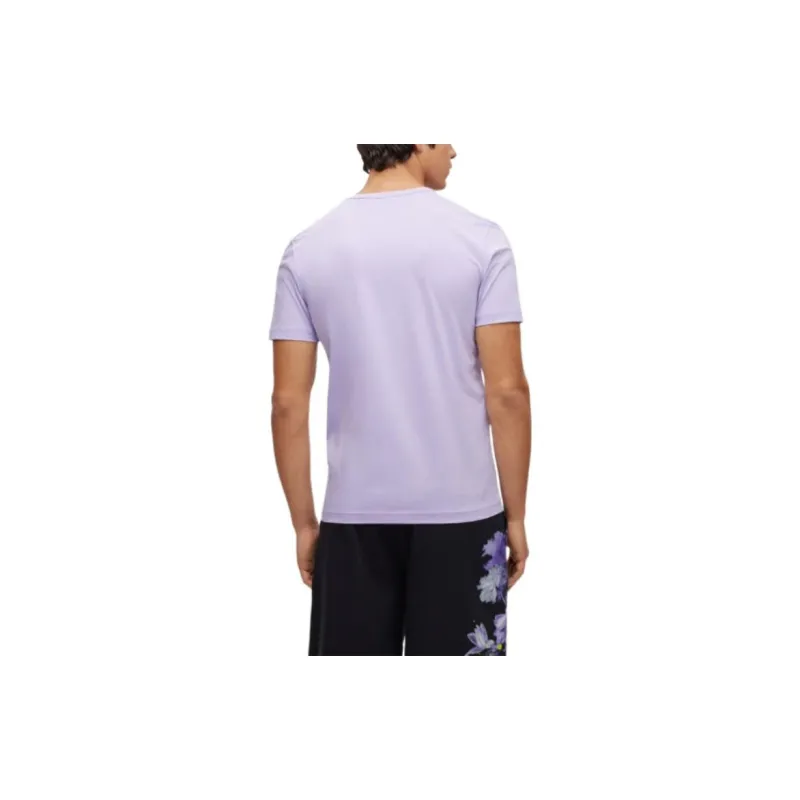 HUGO BOSS T-Shirts Men Light Purple-3