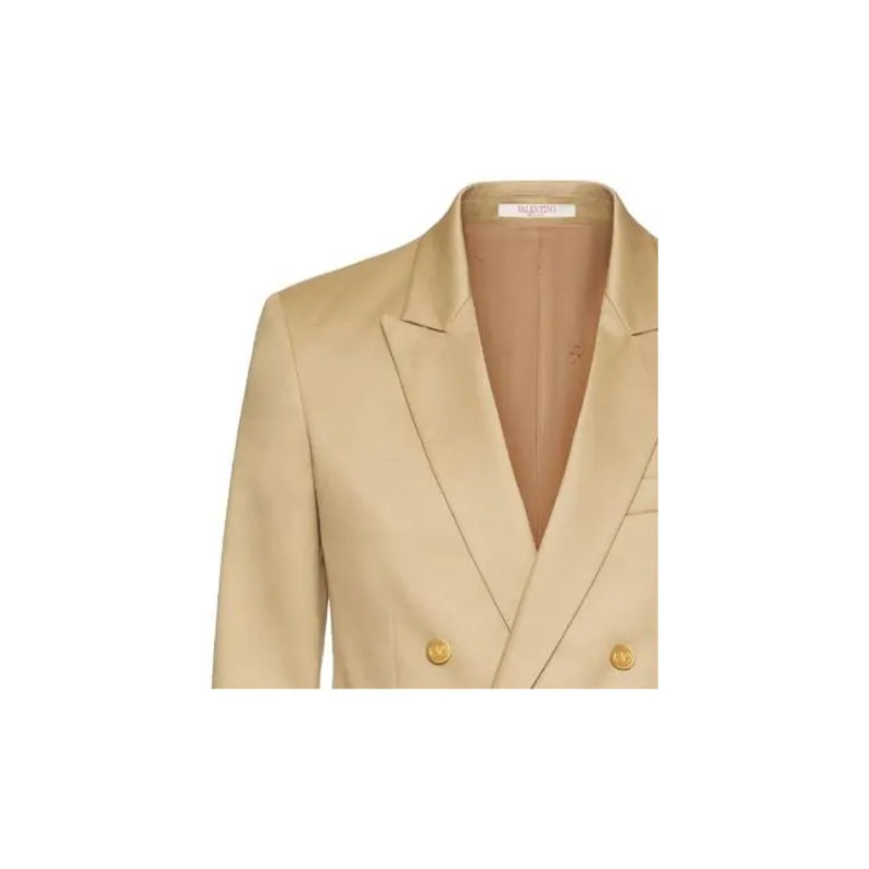 Valentino Double Breasted Tailored Blazer-4