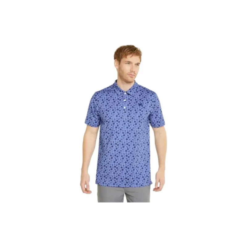 PUMA Golf Polo Shirts Men Bright Purple-3