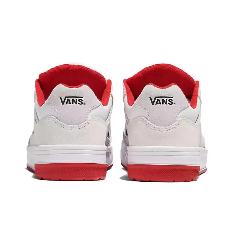 Upland Vans 'White Red'-2