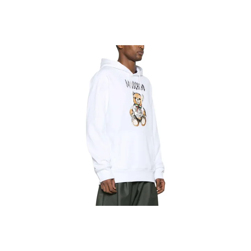 MOSCHINO Teddy Bear Cotton Hoodie-2