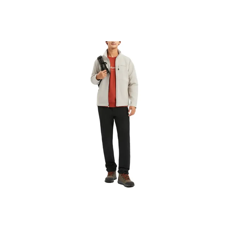 Columbia Transit Jackets Men Ecru-2