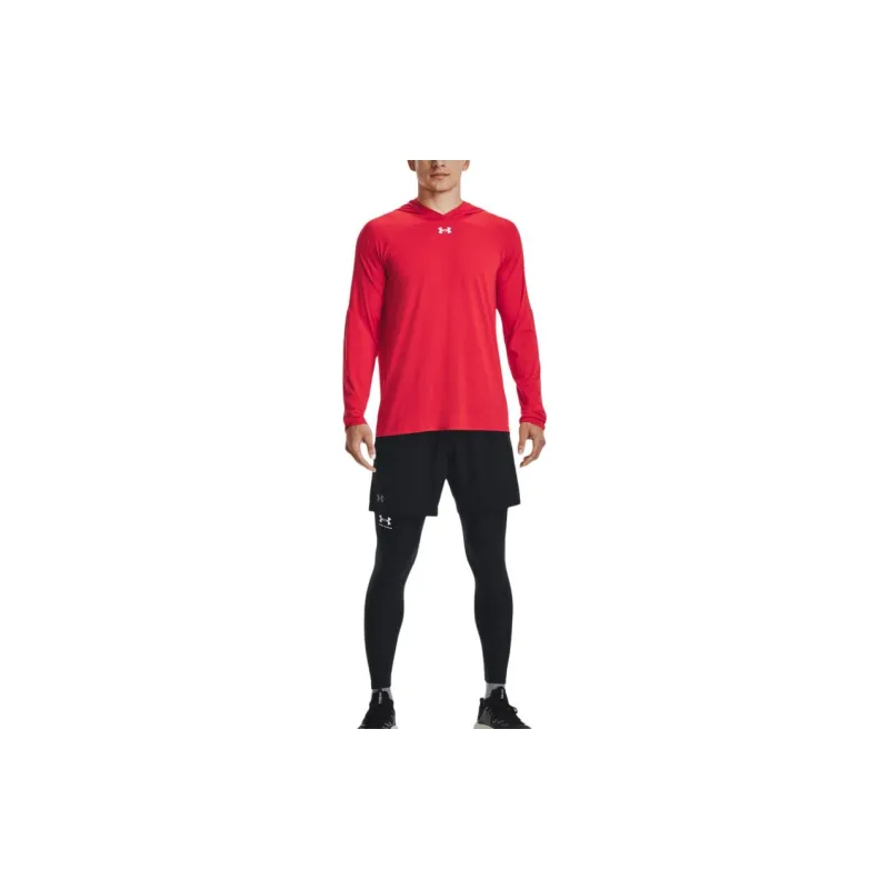 Under Armour Men's UA Team Knockout Long Sleeve Hoodie Sweatshirt Men's Red-3