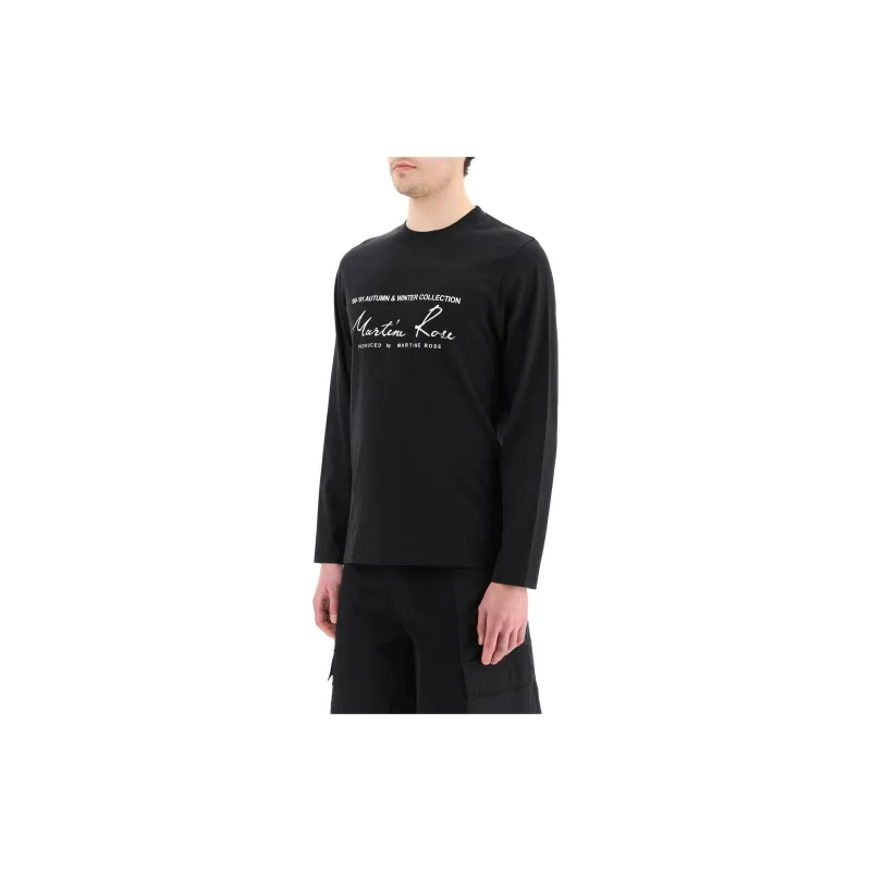 Martine Rose T Shirts Men Black-2