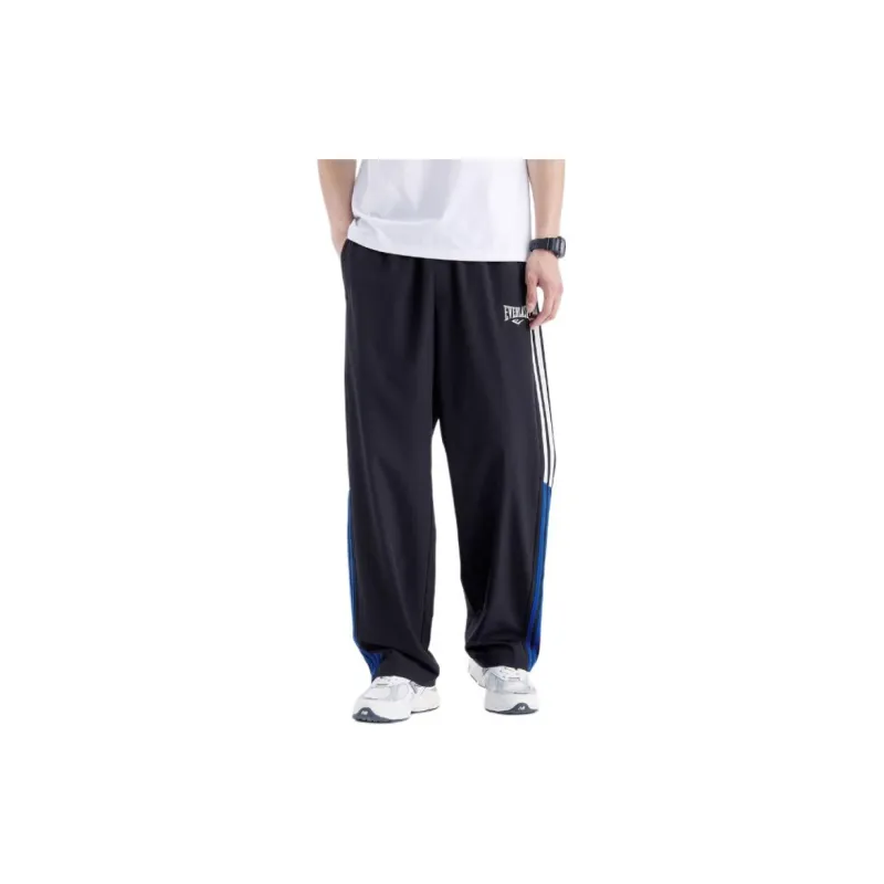 Everlast X PEACEBIRD MEN EVERLAST Casual Pants Men Black-2