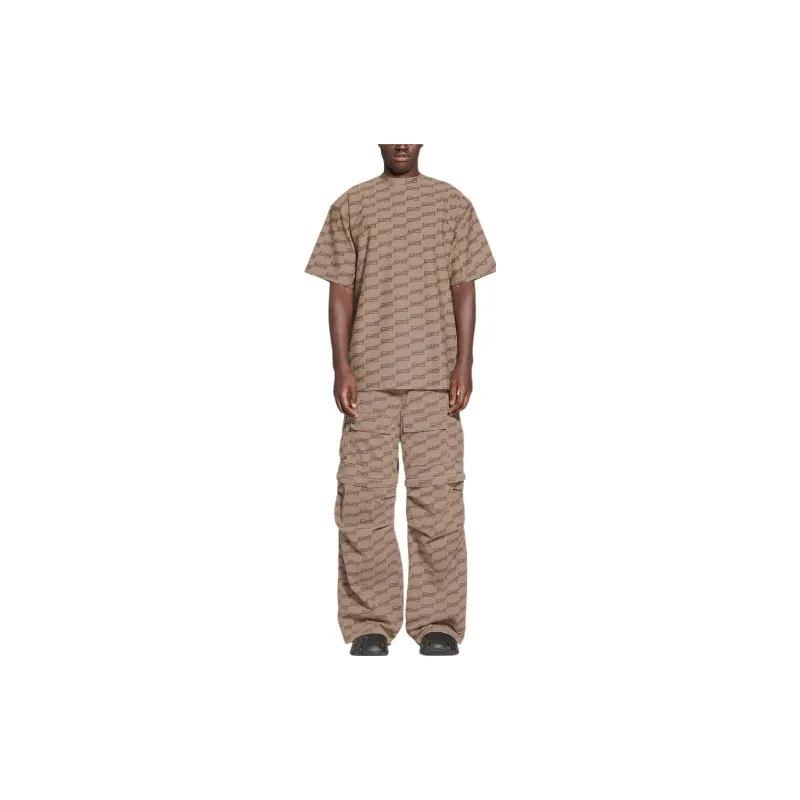 Balenciaga Monogram Swim T Shirt-3