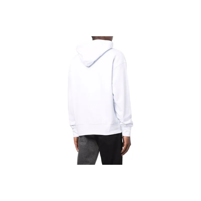 MSGM Logo Printed Drawstring Hoodie-2