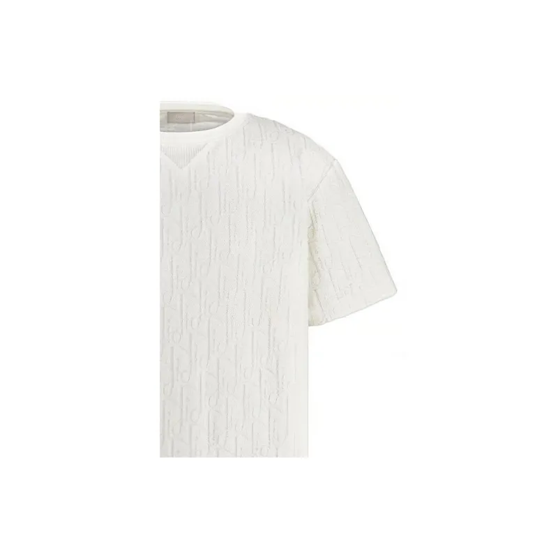 DIOR Terry Oblique T Shirt-6