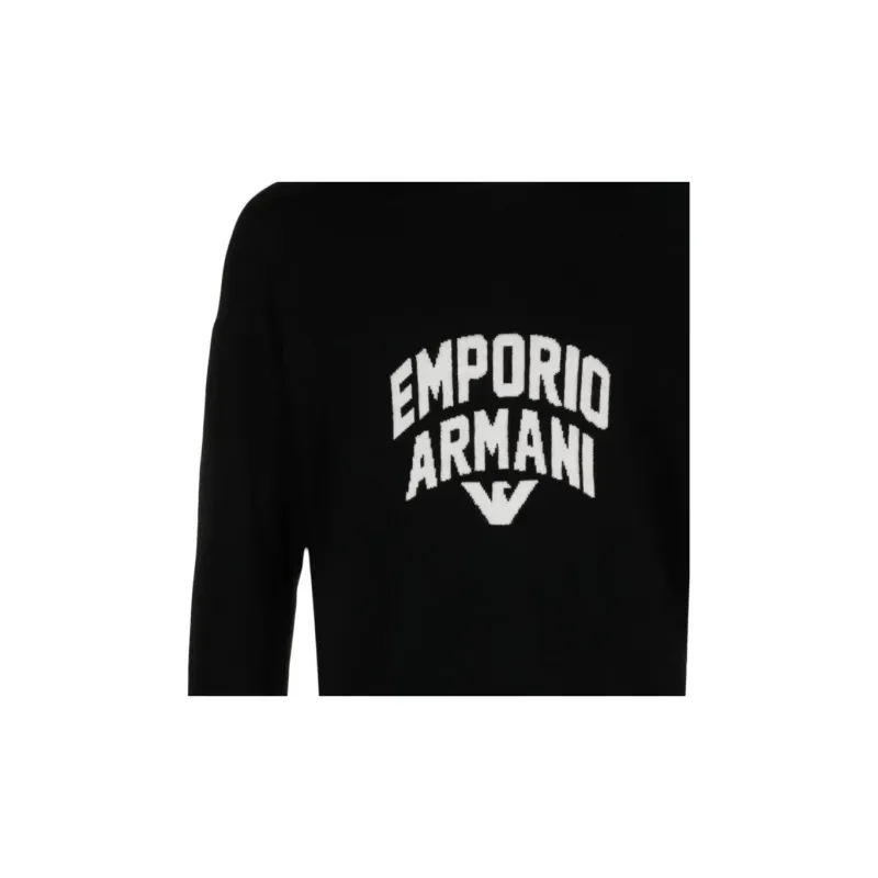 EMPORIO ARMANI Sweaters Men Black-6