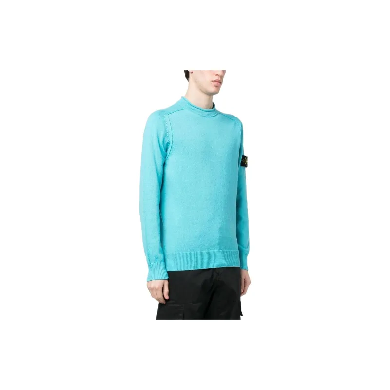 STONE ISLAND Sweaters Men Blue-3