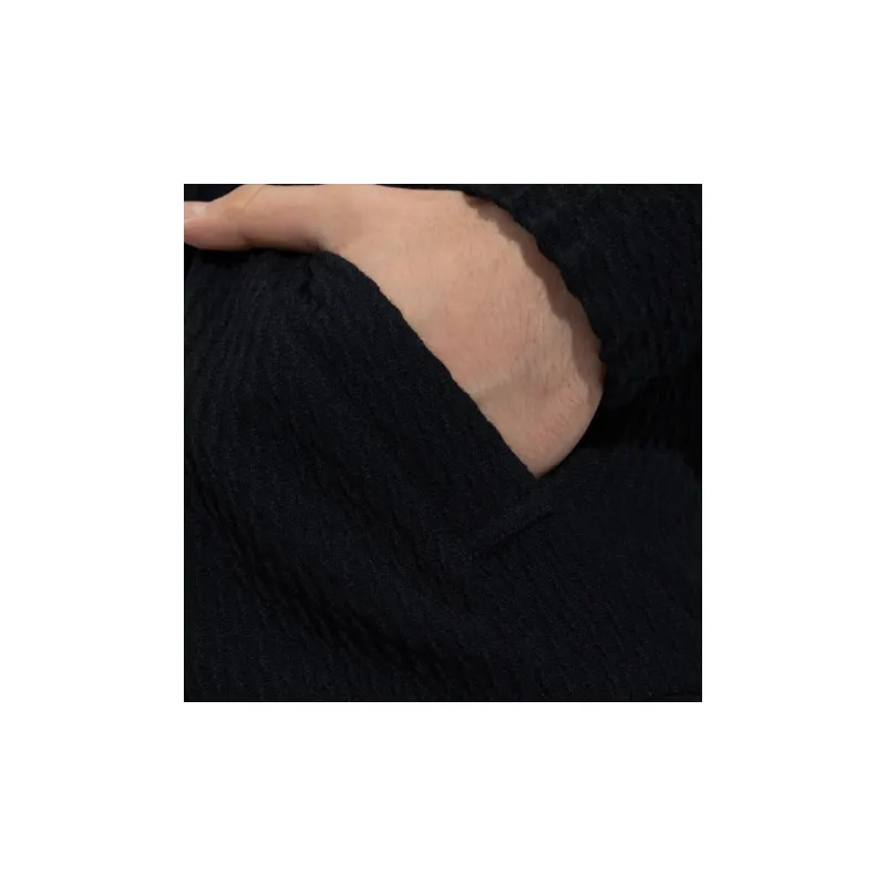 EMPORIO ARMANI Blouson In 3D effect Virgin wool Stretch Jersey Knit-4