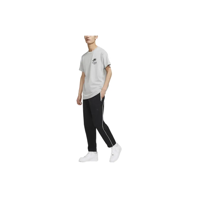 Nike T Shirts Men Gray-2