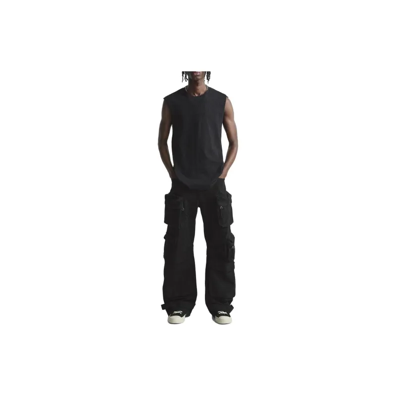 ZARA Casual Shorts Men Black-1