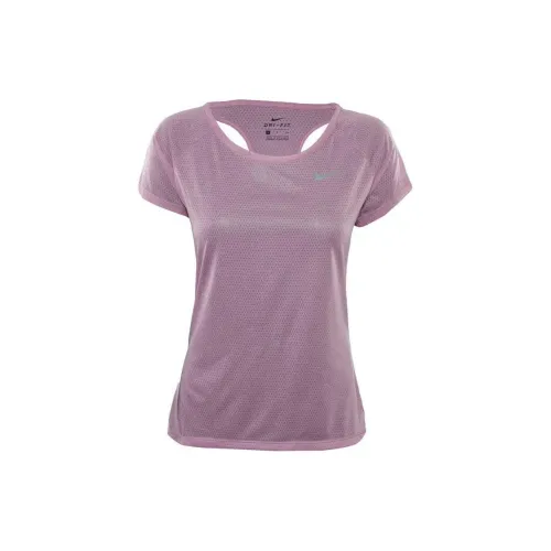 Nike Clothing T-Shirts Women's Light Purple