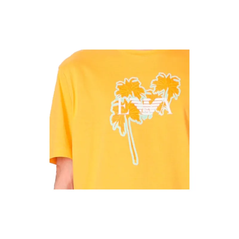 EMPORIO ARMANI T Shirt Men's Yellow-3
