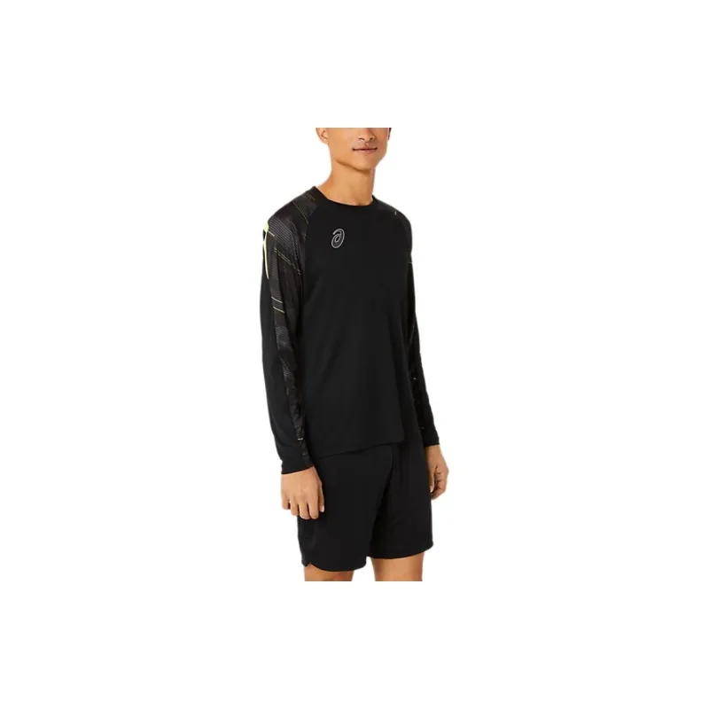 Asics Soccer Jersey Men's Black-2