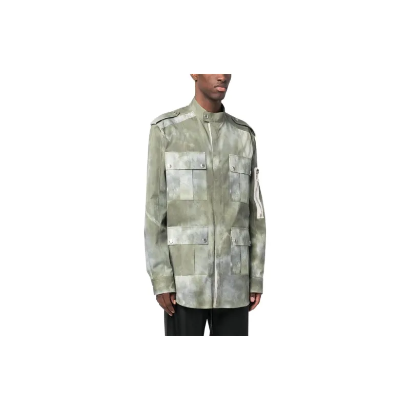 BALMAIN Faded effect Military Jacket-3