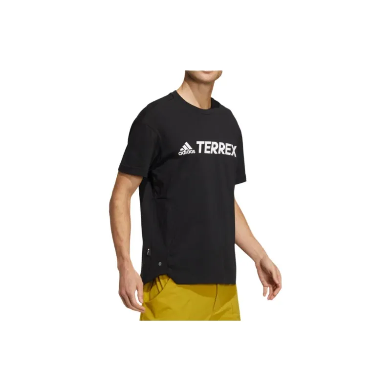 Adidas T-Shirts Men Black-3