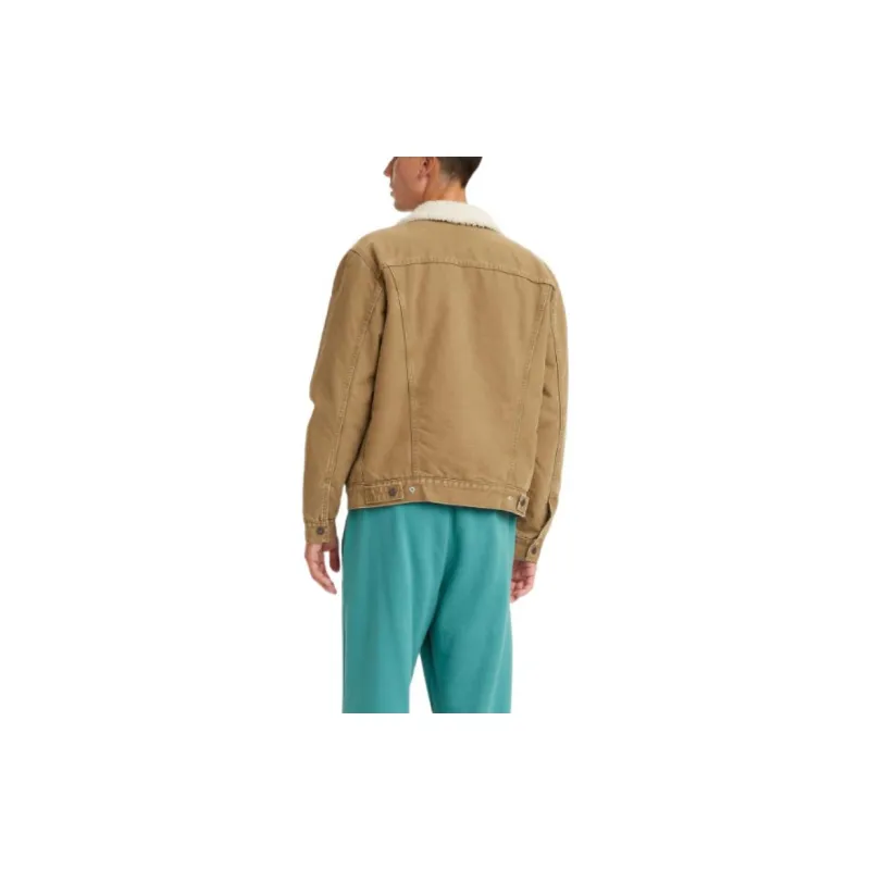 Levi's Jacket Men's Brown Yellow-3