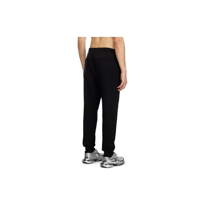 DIESEL Mid Rise Logo Patch Track Pants-3