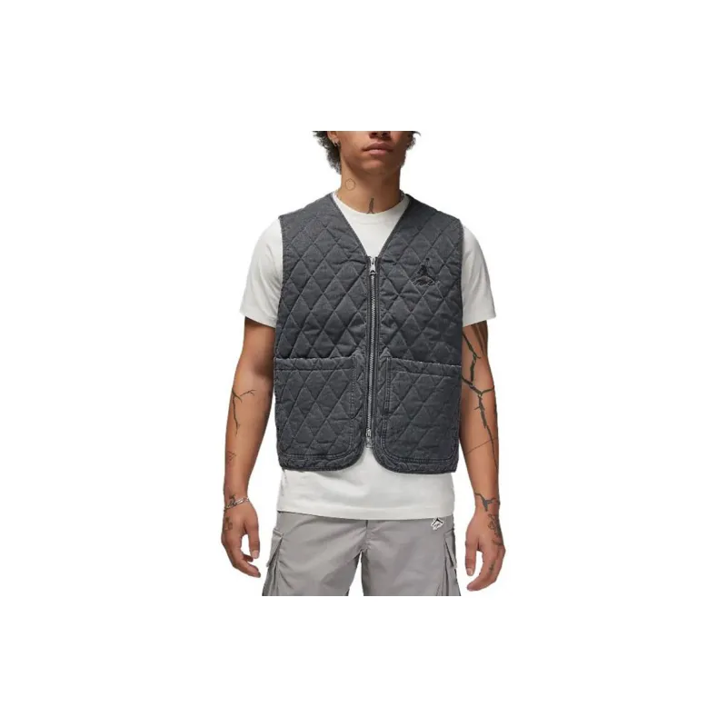 Jordan Flight Vests Men Gray-4