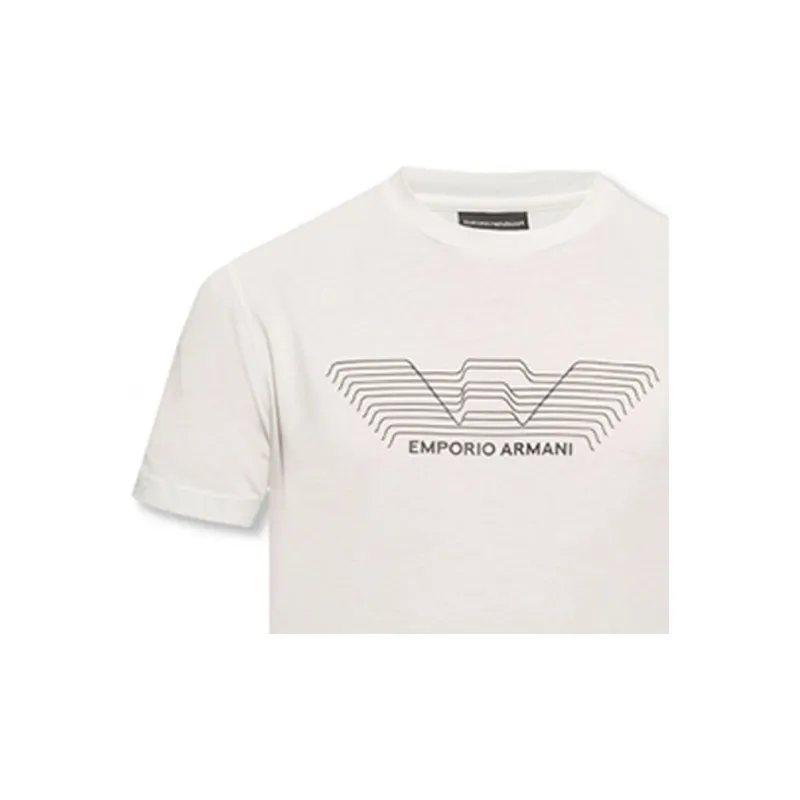 EMPORIO ARMANI SS22 T Shirt Men's White-6