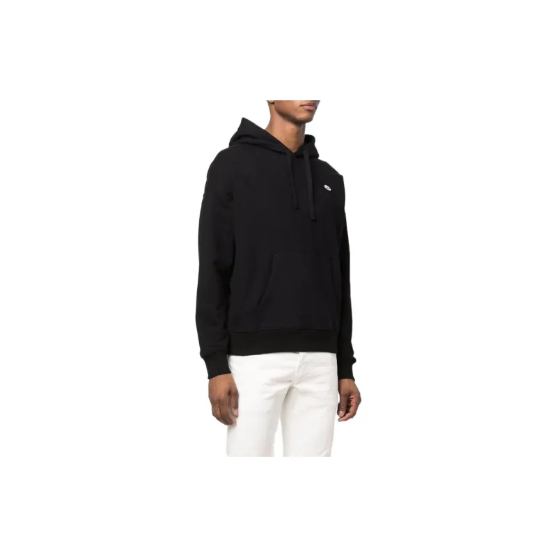 DIESEL Logo patch Cotton Hoodie-3