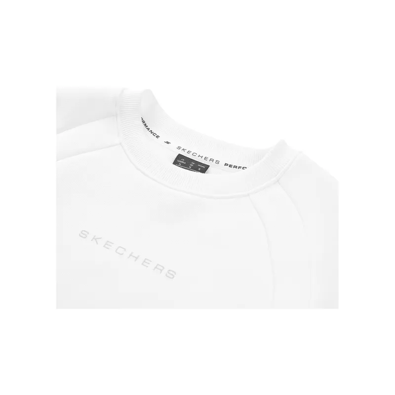 Skechers Comfort Sports Series Sweatshirt Women's Bright White-4