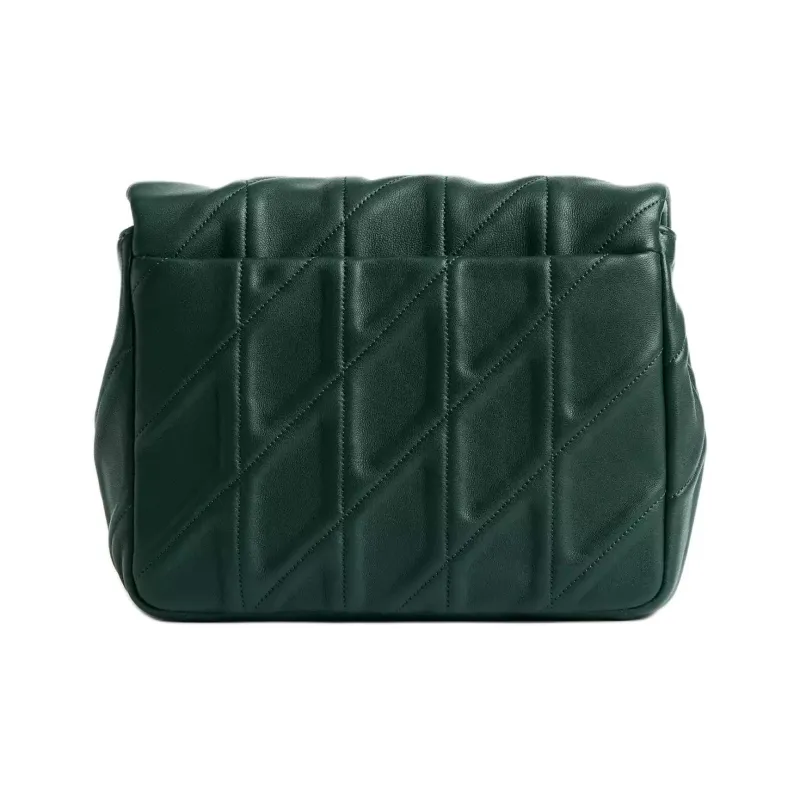 COACH Tabby Nappa Leather Crossbody Bag Shoulder Bag Small Size Women's Forest Green-2