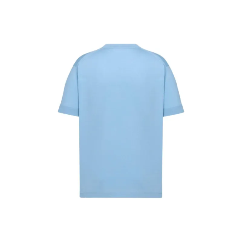 DIOR T Shirts Men Light Blue-1
