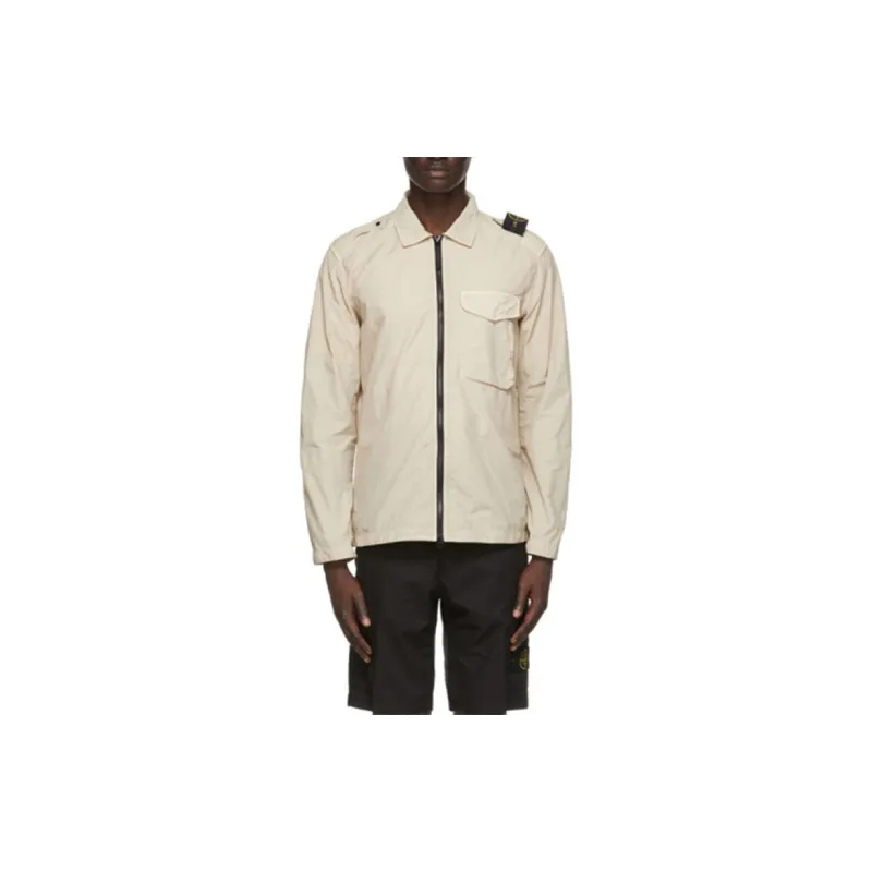 STONE ISLAND FW21 Jacket Men's Beige Yellow-3