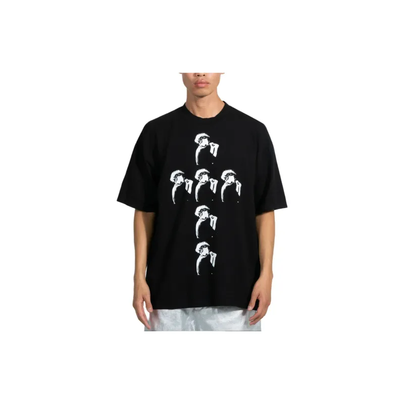 PLEASURES Cross T Shirt-2