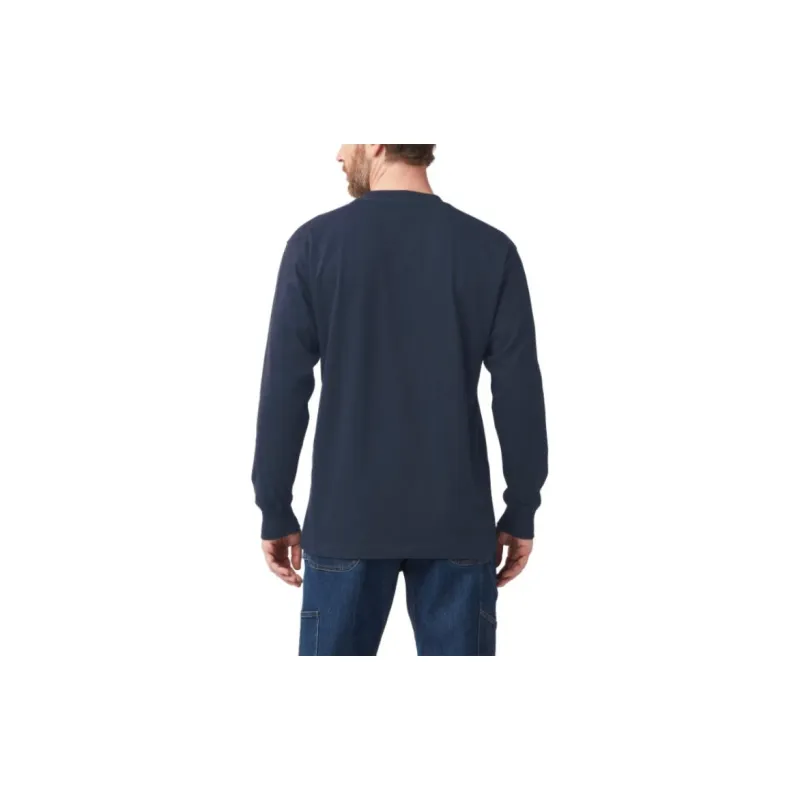 Dickies Tri-Color Logo Graphic Long Sleeve T-Shirt Sweatshirt Men's Blue-3