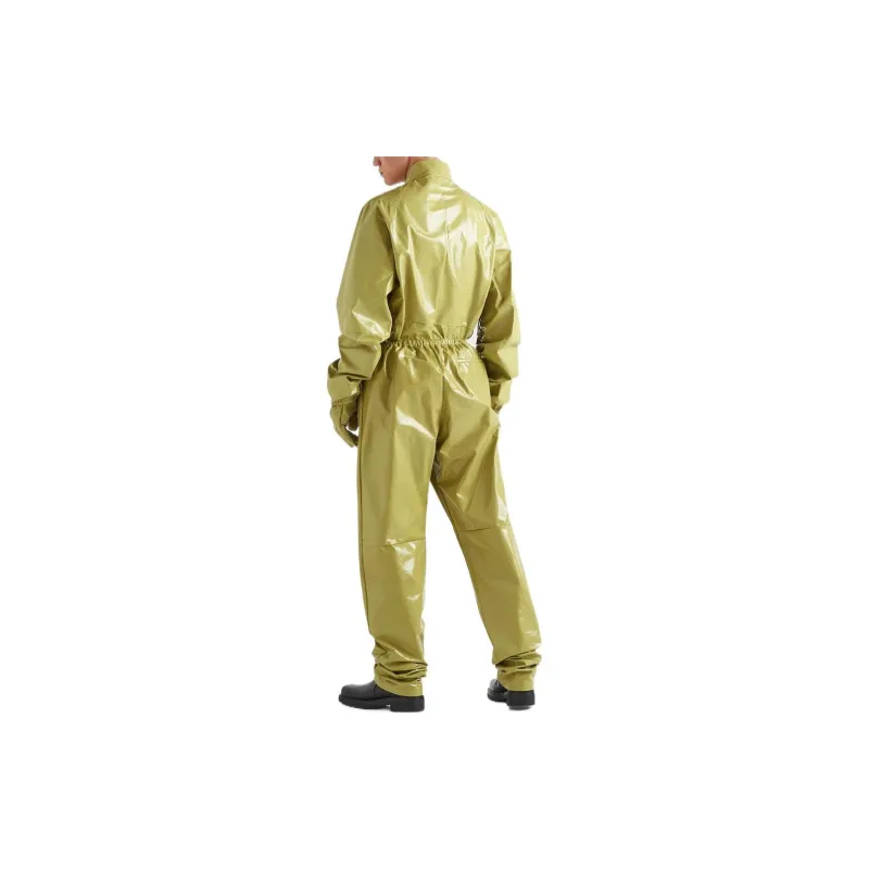 PRADA Leather Jackets Men Light Grass Green-2