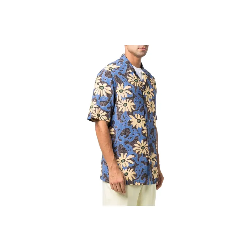 NANUSHKA Shirts Men Blue-2
