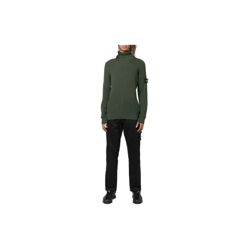 STONE ISLAND FW22 Sweater Men's Olive Green-1