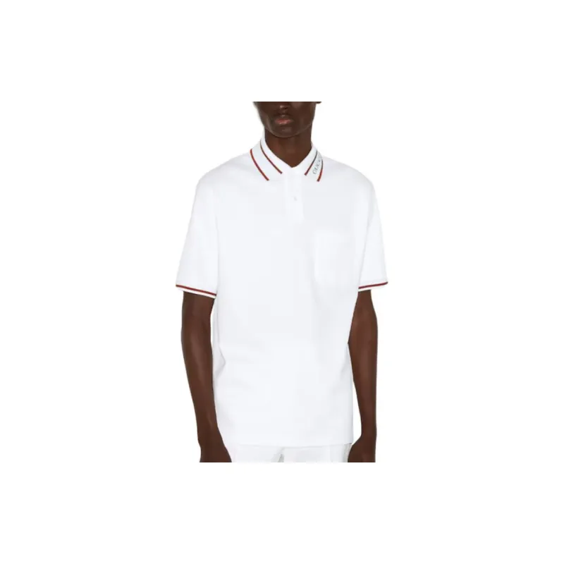 GUCCI Logo collar Polo Shirt-1