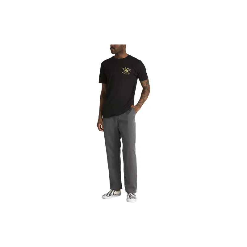 Vans Checkerboard Society T-Shirt Unisex Black-4
