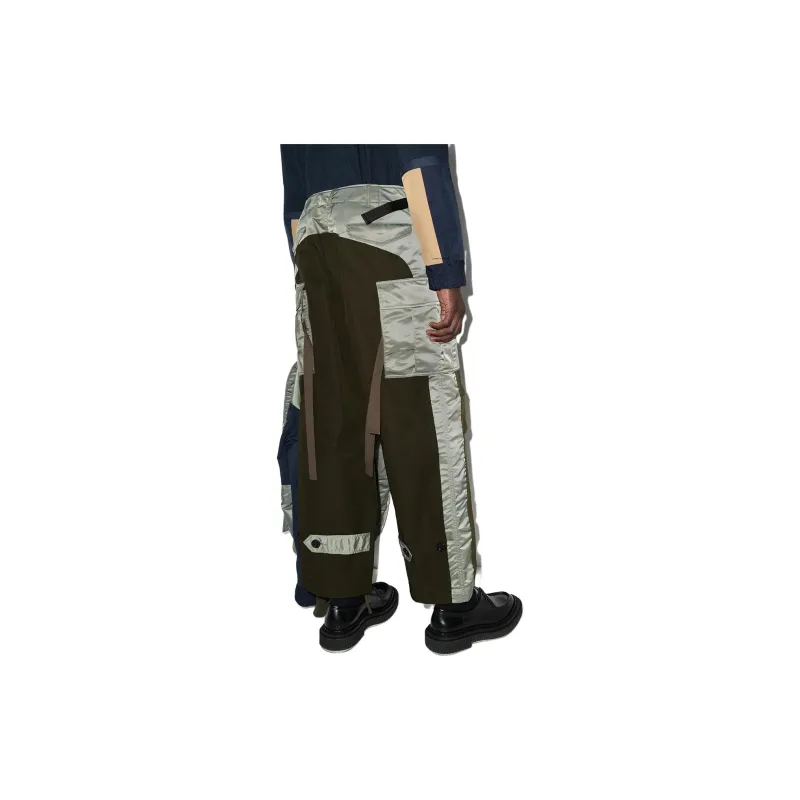 Sacai Belted Cargo-style Trousers-2