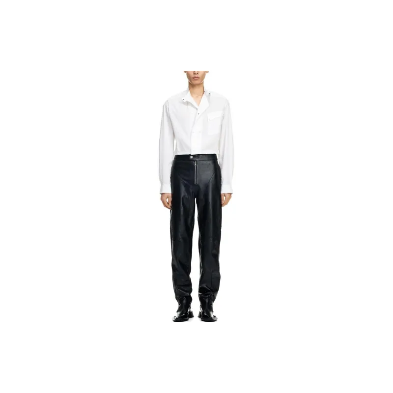 Mugler H&M Double Breasted Poplin Shirt Mens-1