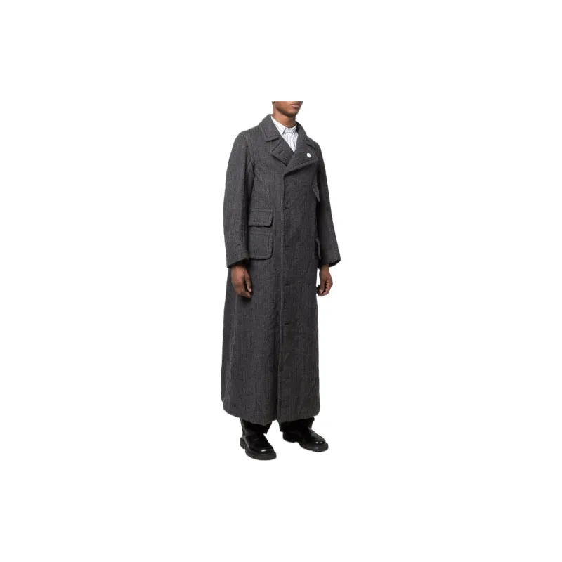 Maison Margiela Coats Men Gray-3