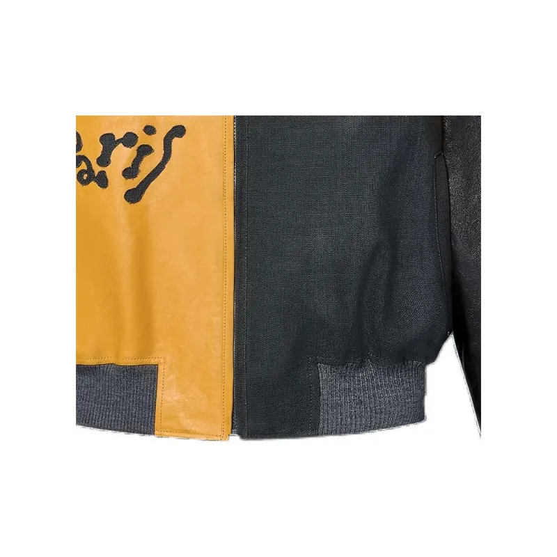 LOUIS VUITTON Mix Canvas Leather Bomber-6